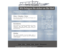 Tablet Screenshot of faehre-paradies.ch